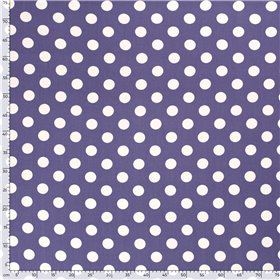 VISCOSE POPLIN PRINT DOTS