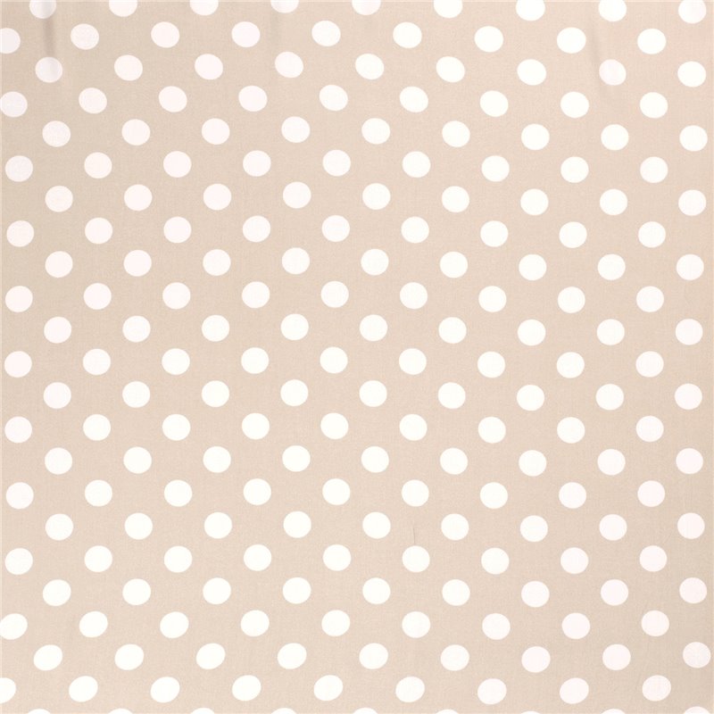 VISCOSE POPLIN PRINT DOTS