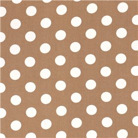 VISCOSE POPLIN PRINT DOTS