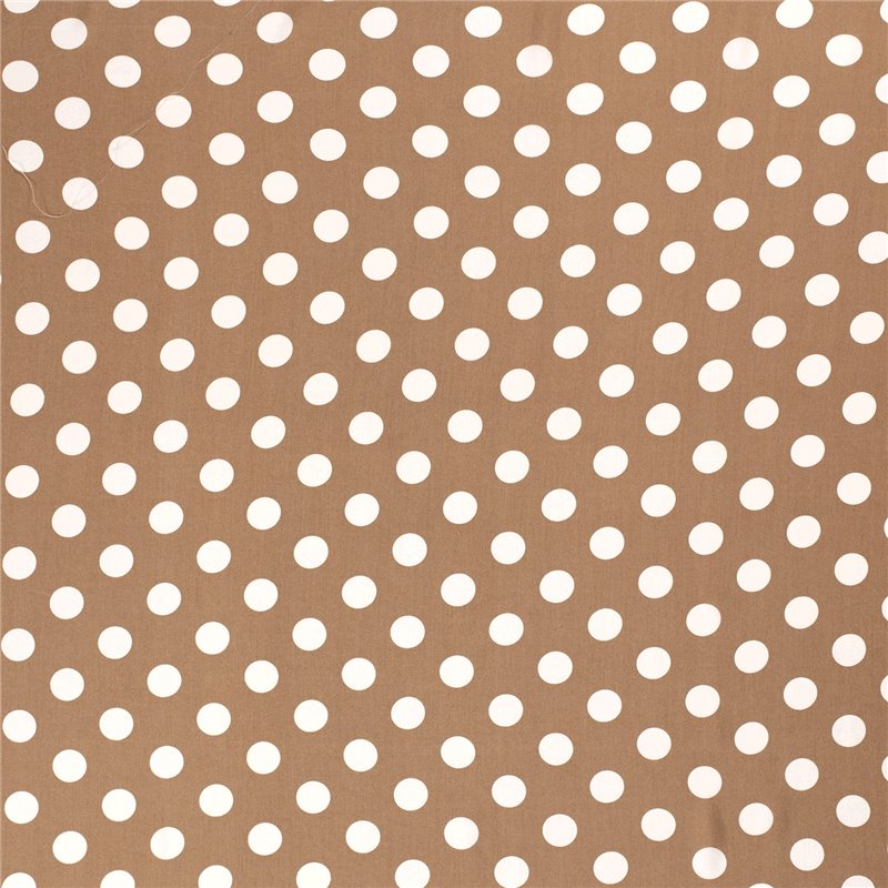 VISCOSE POPLIN PRINT DOTS