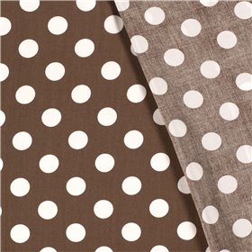VISCOSE POPLIN PRINT DOTS