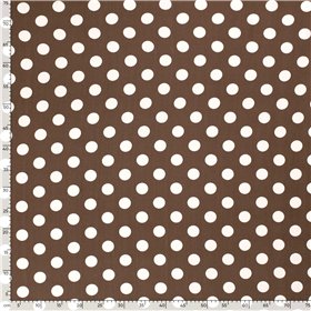 VISCOSE POPLIN PRINT DOTS
