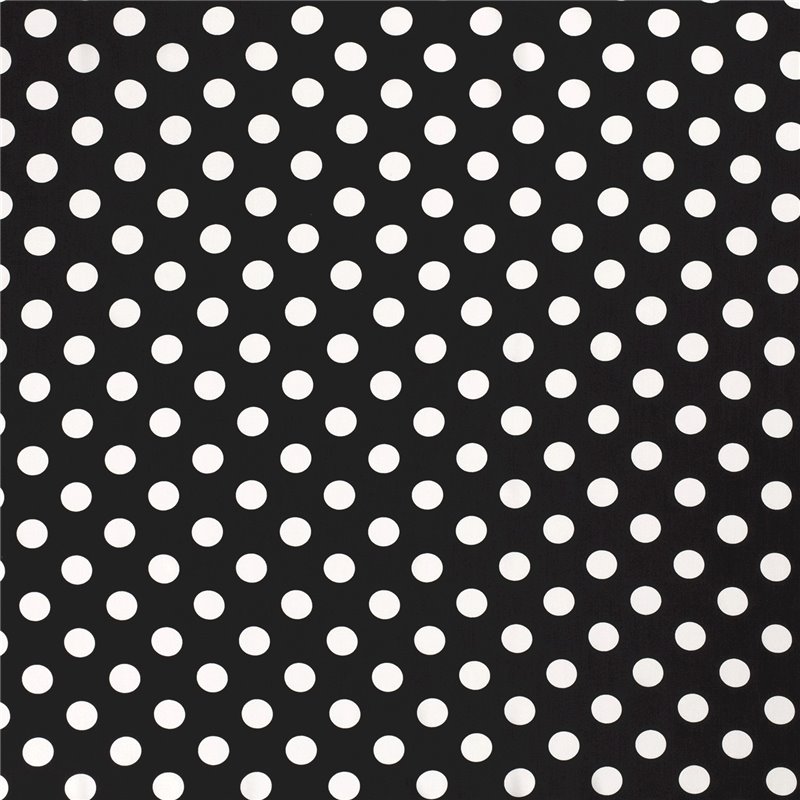 VISCOSE POPLIN PRINT DOTS