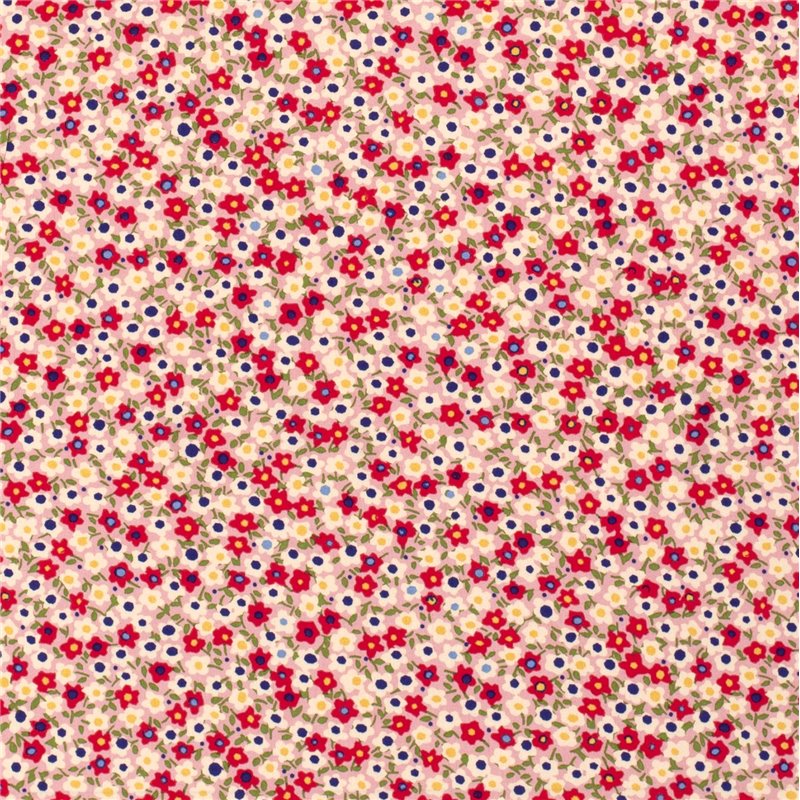VISCOSE POPLIN PRINT FLOWERS