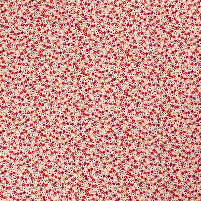 VISCOSE POPLIN PRINT FLOWERS