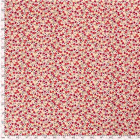 VISCOSE POPLIN PRINT FLOWERS