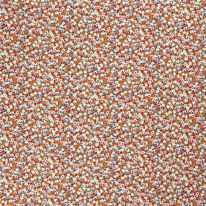 VISCOSE POPLIN PRINT FLOWERS