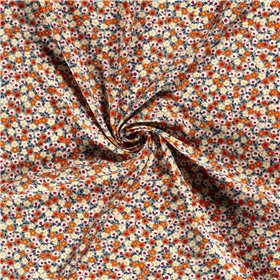VISCOSE POPLIN PRINT FLOWERS