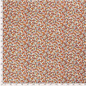 VISCOSE POPLIN PRINT FLOWERS