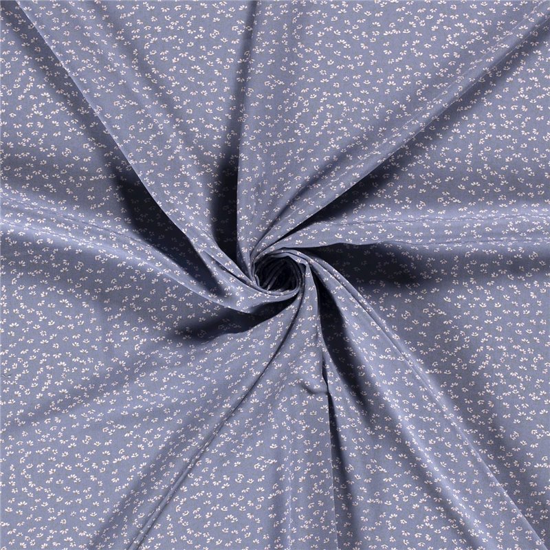 VISCOSE POPLIN PRINT FLOWERS