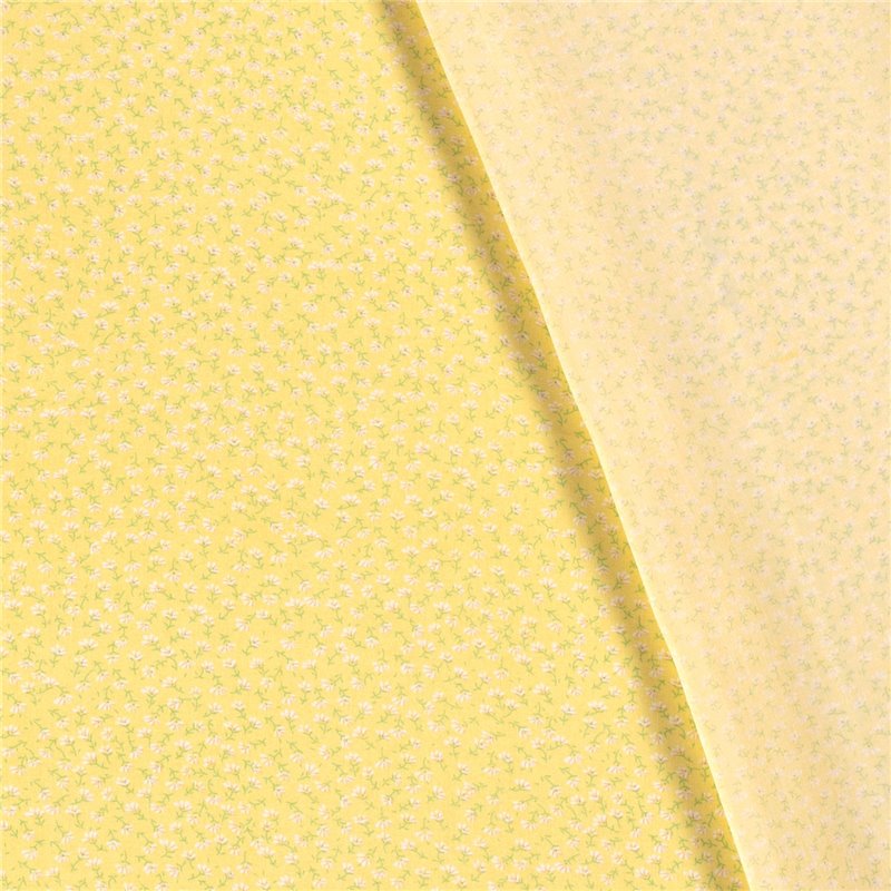 VISCOSE POPLIN PRINT FLOWERS