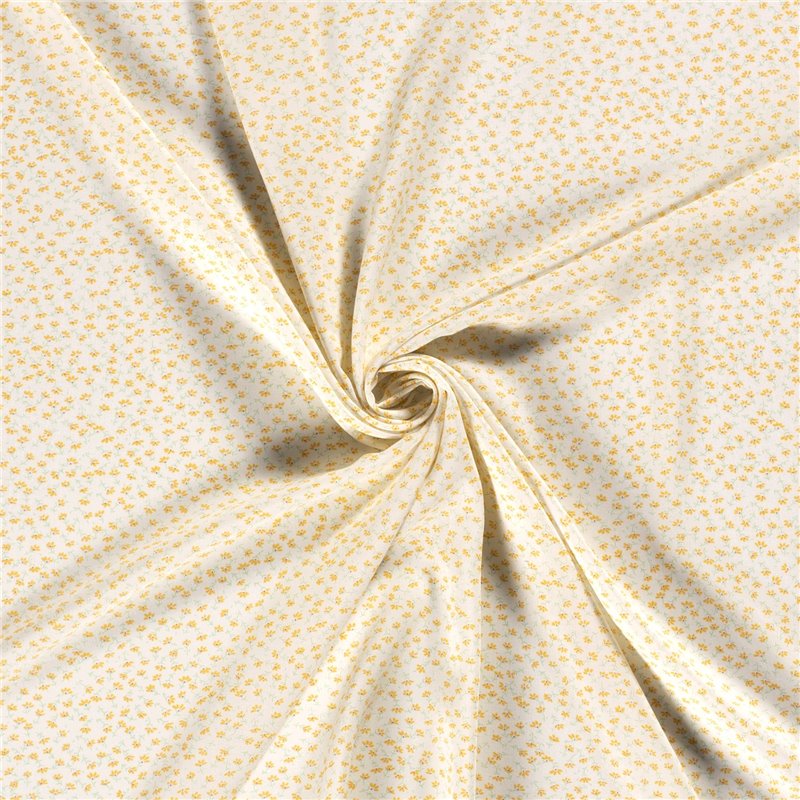 VISCOSE POPLIN PRINT FLOWERS