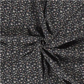 VISCOSE POPLIN PRINT FLOWERS