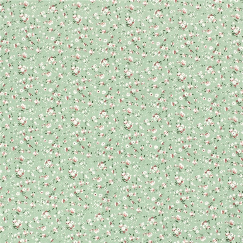 VISCOSE POPLIN PRINT FLOWERS