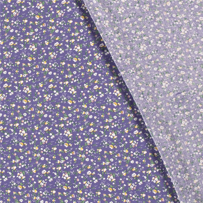 VISCOSE POPLIN PRINT FLOWERS