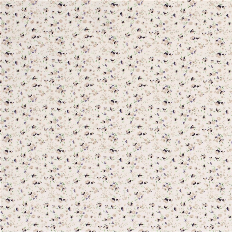 VISCOSE POPLIN PRINT FLOWERS