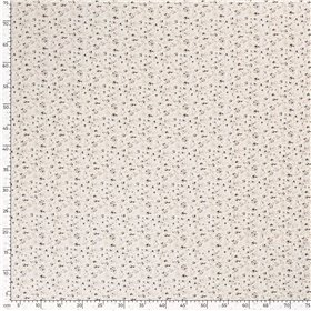 VISCOSE POPLIN PRINT FLOWERS