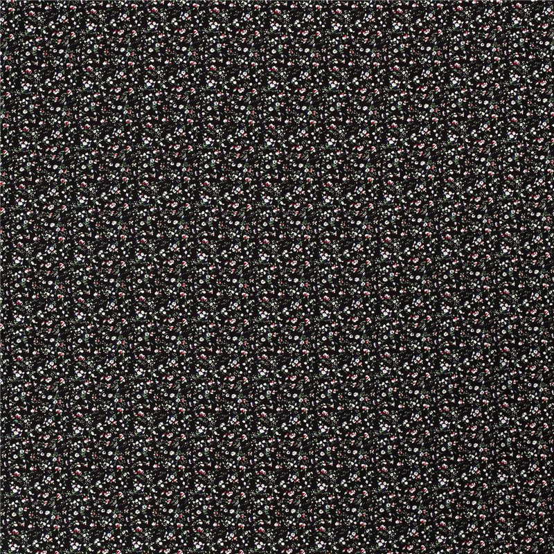 VISCOSE POPLIN PRINT FLOWERS