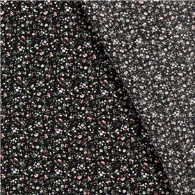 VISCOSE POPLIN PRINT FLOWERS