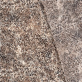 PL BUBBLE CHIFFON PRINT PANTHER SPOTS