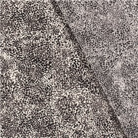 PL BUBBLE CHIFFON PRINT PANTHER SPOTS
