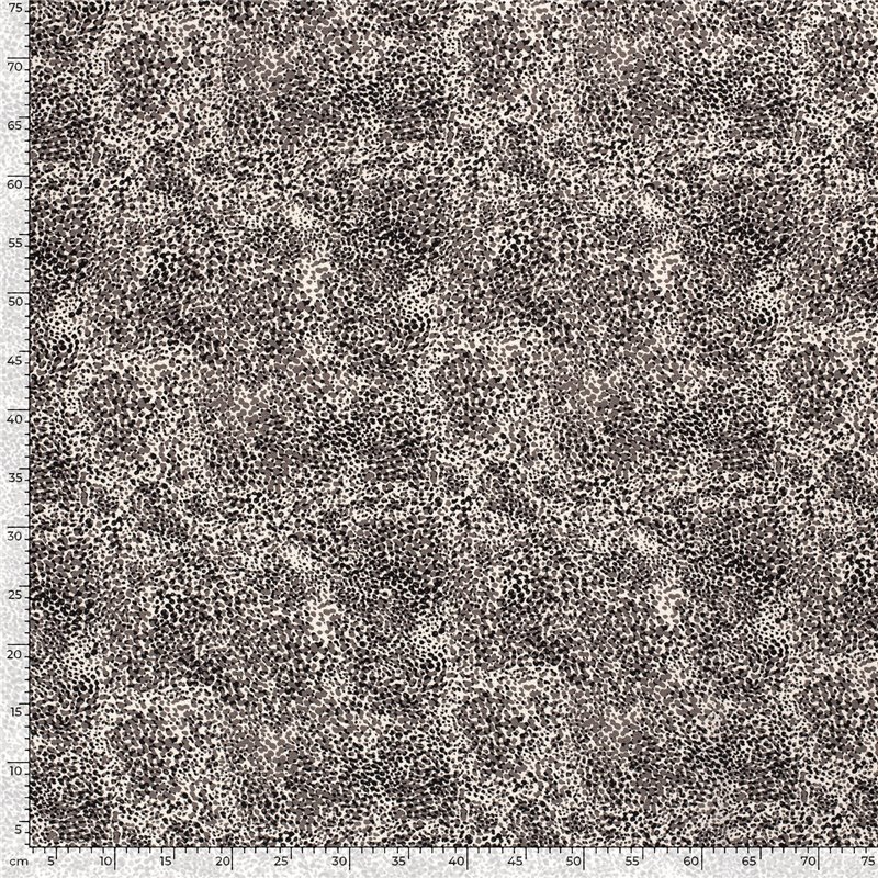 PL BUBBLE CHIFFON PRINT PANTHER SPOTS