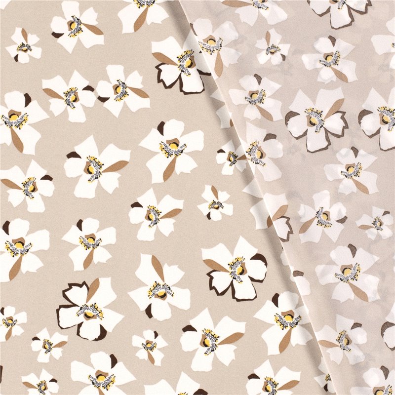 CREPE GEORGETTE FLOWERS