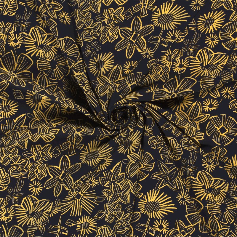 CREPE GEORGETTE ABSTRACT
