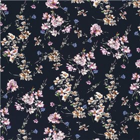 BORKEN CREPE YORYU FLOWERS
