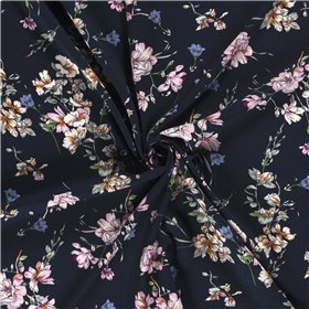 BORKEN CREPE YORYU FLOWERS