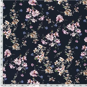 BORKEN CREPE YORYU FLOWERS