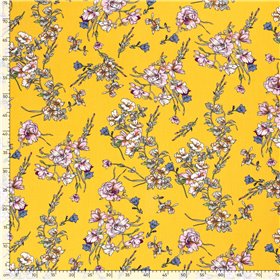 BORKEN CREPE YORYU FLOWERS