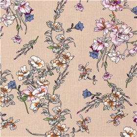BORKEN CREPE YORYU FLOWERS