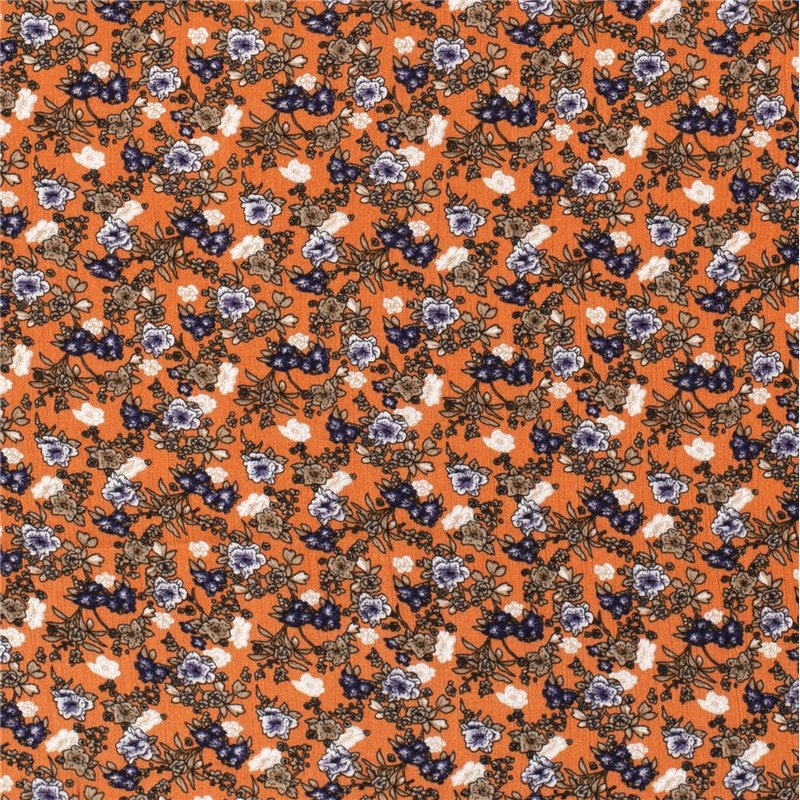 BORKEN CREPE YORYU FLOWERS