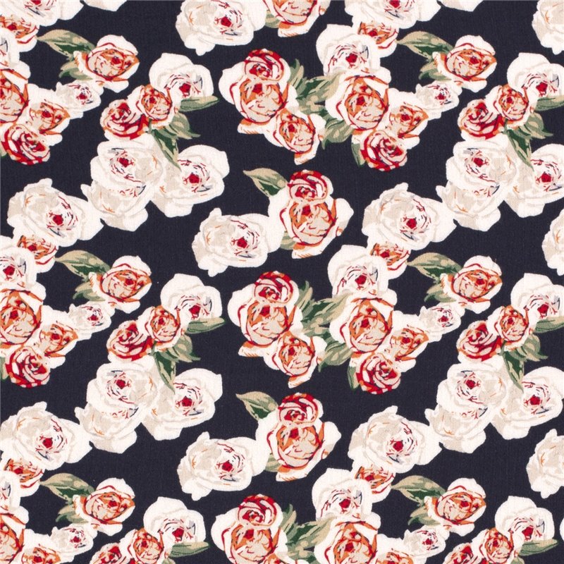 BORKEN CREPE YORYU FLOWERS