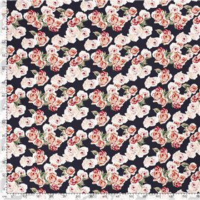 BORKEN CREPE YORYU FLOWERS