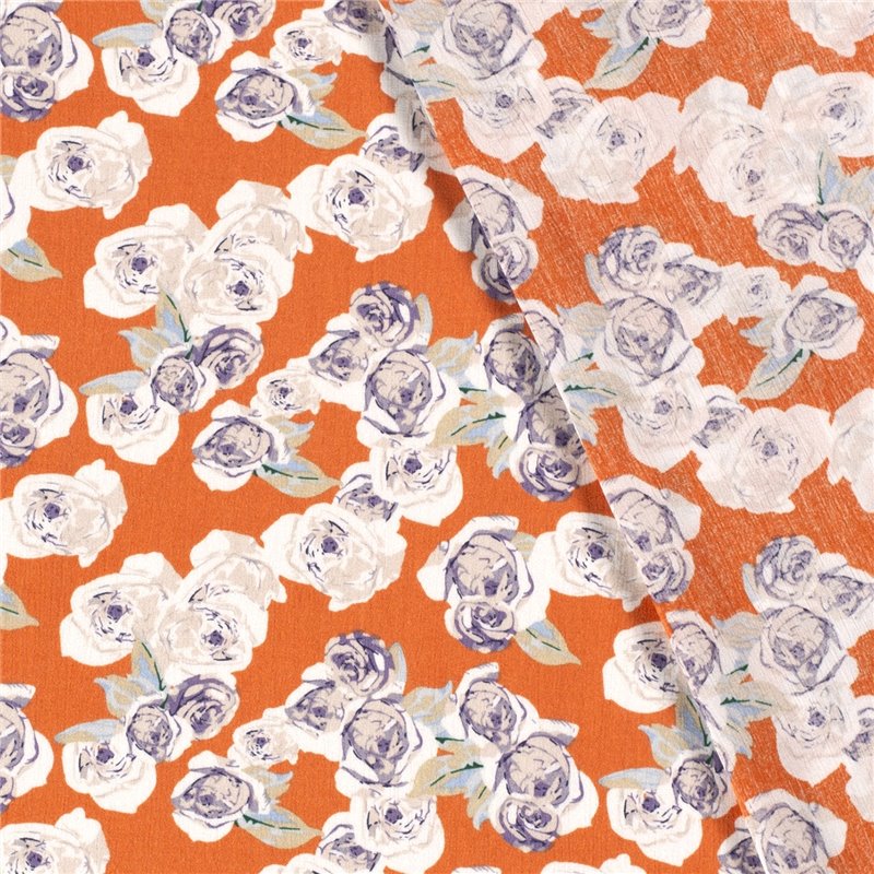 BORKEN CREPE YORYU FLOWERS