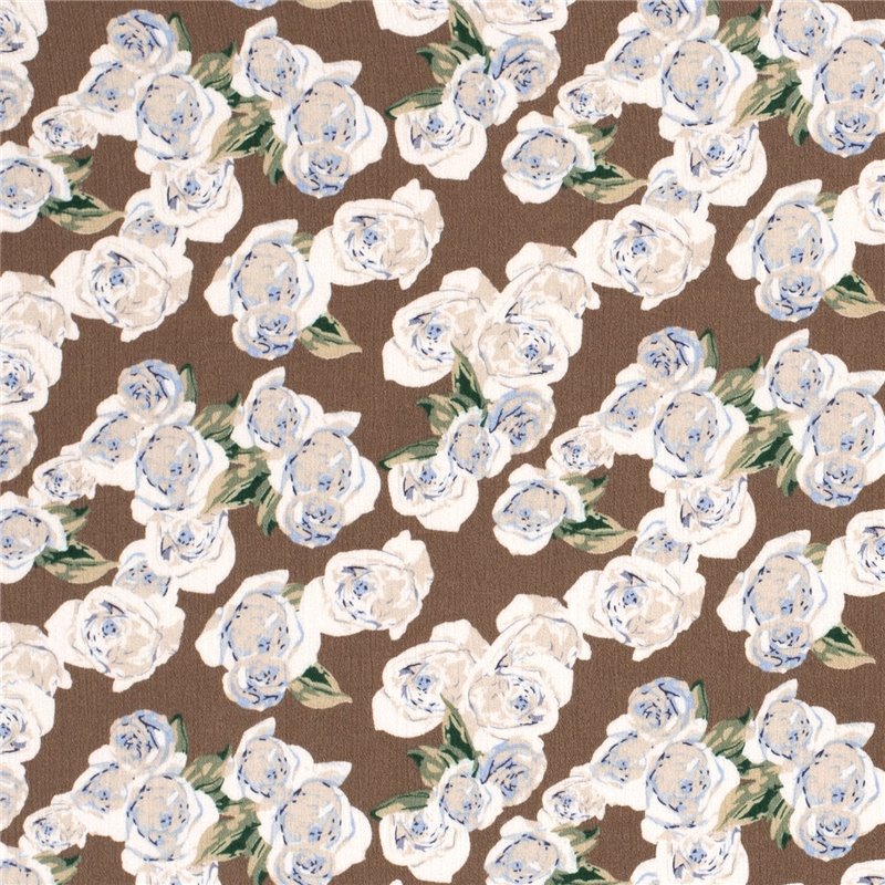 BORKEN CREPE YORYU FLOWERS