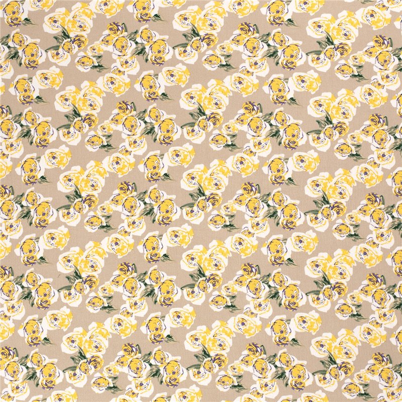 BORKEN CREPE YORYU FLOWERS