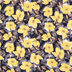 BORKEN CREPE YORYU FLOWERS