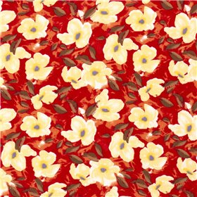 BORKEN CREPE YORYU FLOWERS