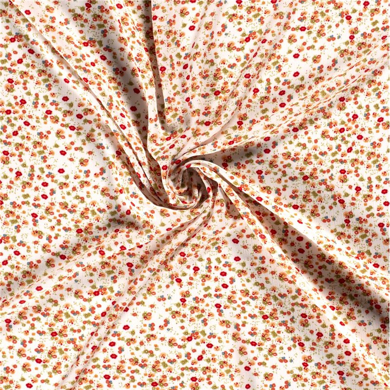 BORKEN CREPE YORYU FLOWERS