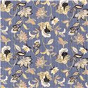 COTTON VISCOSE SLUB FLOWERS