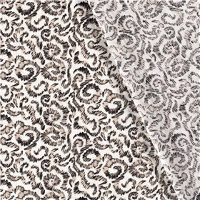 COTTON VISCOSE SLUB ABSTRACT