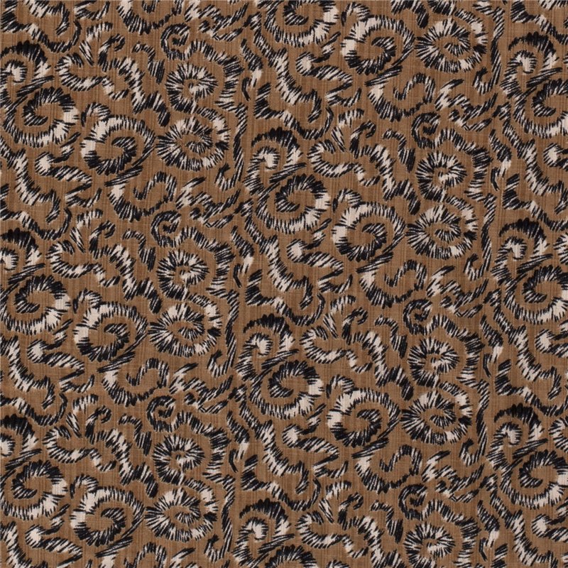 COTTON VISCOSE SLUB ABSTRACT