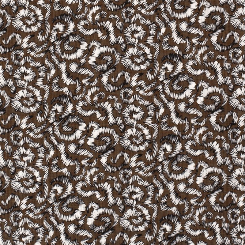 COTTON VISCOSE SLUB ABSTRACT