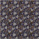 COTTON VISCOSE SLUB FLOWERS