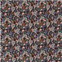 COTTON VISCOSE SLUB FLOWERS