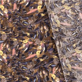 COTTON VISCOSE SLUB ABSTRACT