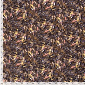 COTTON VISCOSE SLUB ABSTRACT